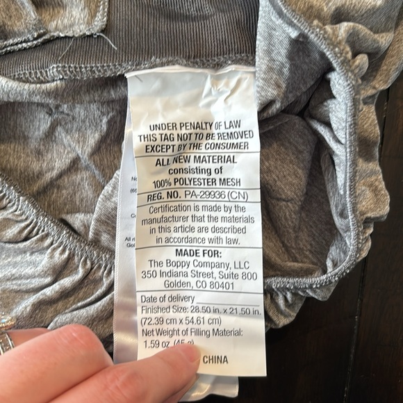 NWOT Boppy Compact Antibacterial Shopping Cart Cover - Picture 3 of 5